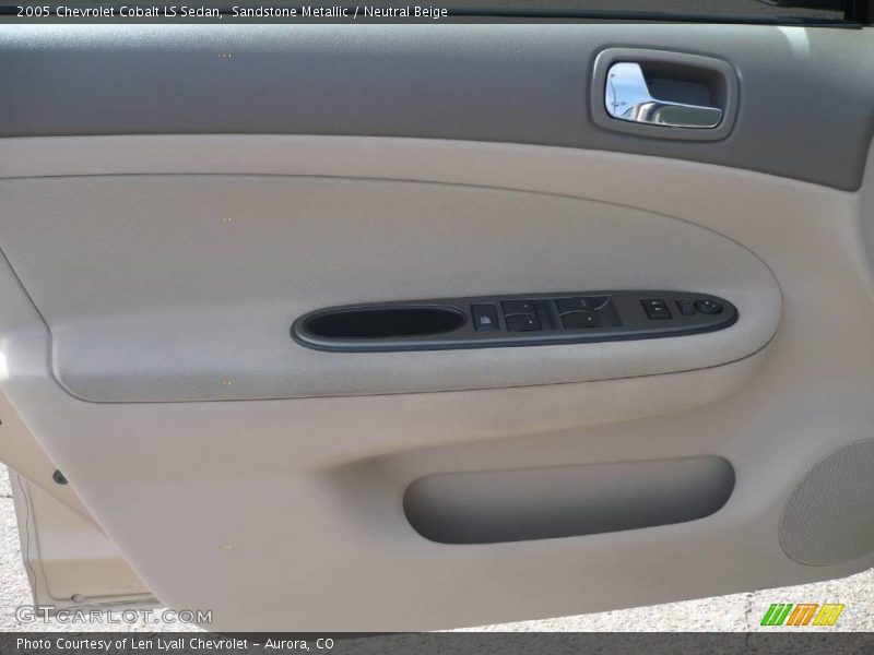 Sandstone Metallic / Neutral Beige 2005 Chevrolet Cobalt LS Sedan