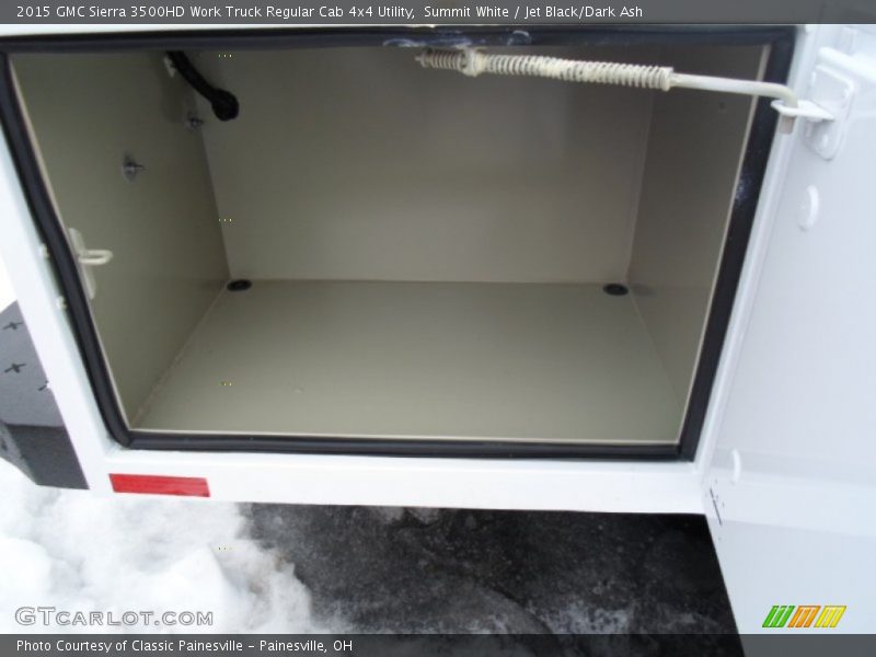 Summit White / Jet Black/Dark Ash 2015 GMC Sierra 3500HD Work Truck Regular Cab 4x4 Utility