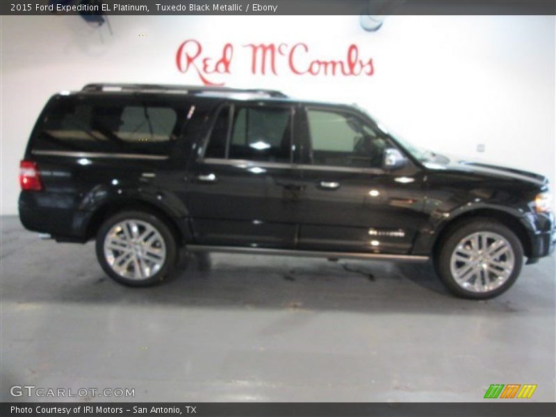 Tuxedo Black Metallic / Ebony 2015 Ford Expedition EL Platinum