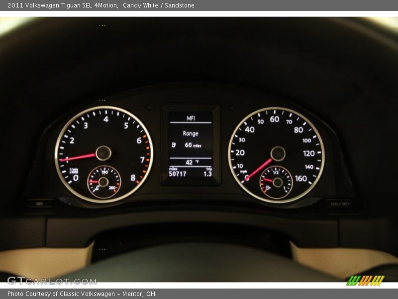  2011 Tiguan SEL 4Motion SEL 4Motion Gauges