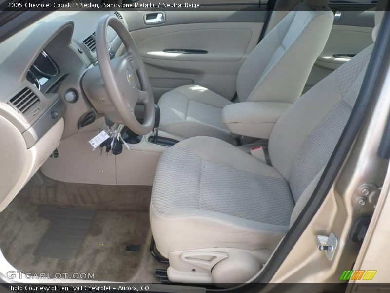 Sandstone Metallic / Neutral Beige 2005 Chevrolet Cobalt LS Sedan