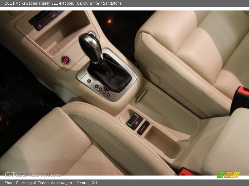  2011 Tiguan SEL 4Motion 6 Speed Tiptronic Automatic Shifter