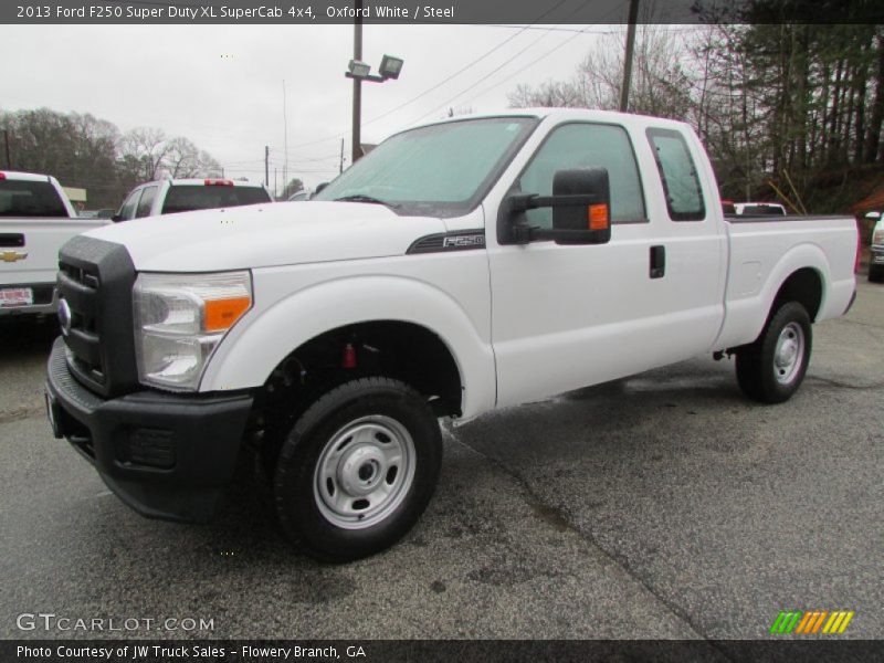 Oxford White / Steel 2013 Ford F250 Super Duty XL SuperCab 4x4