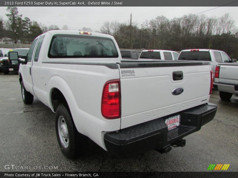 Oxford White / Steel 2013 Ford F250 Super Duty XL SuperCab 4x4