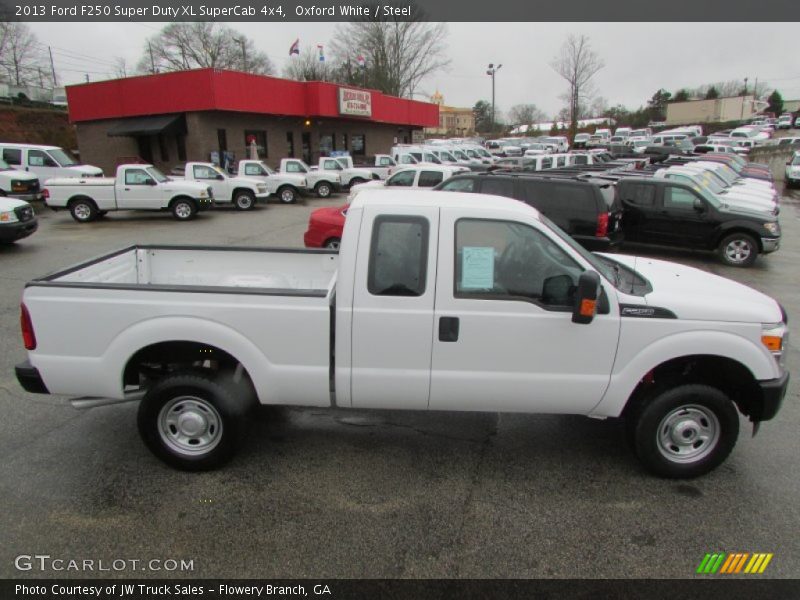 Oxford White / Steel 2013 Ford F250 Super Duty XL SuperCab 4x4
