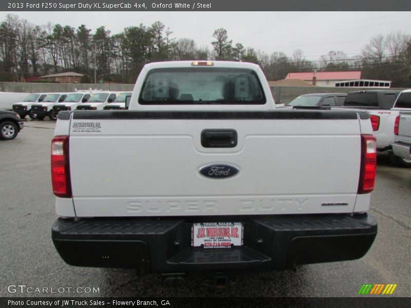 Oxford White / Steel 2013 Ford F250 Super Duty XL SuperCab 4x4