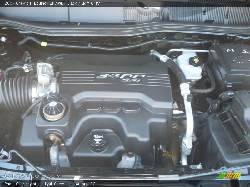 Black / Light Gray 2007 Chevrolet Equinox LT AWD