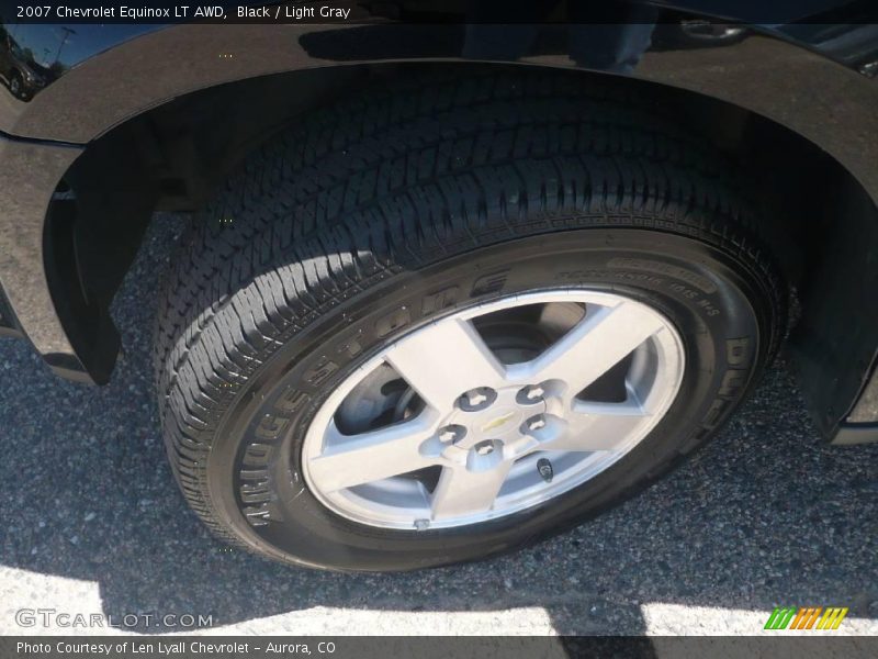 Black / Light Gray 2007 Chevrolet Equinox LT AWD