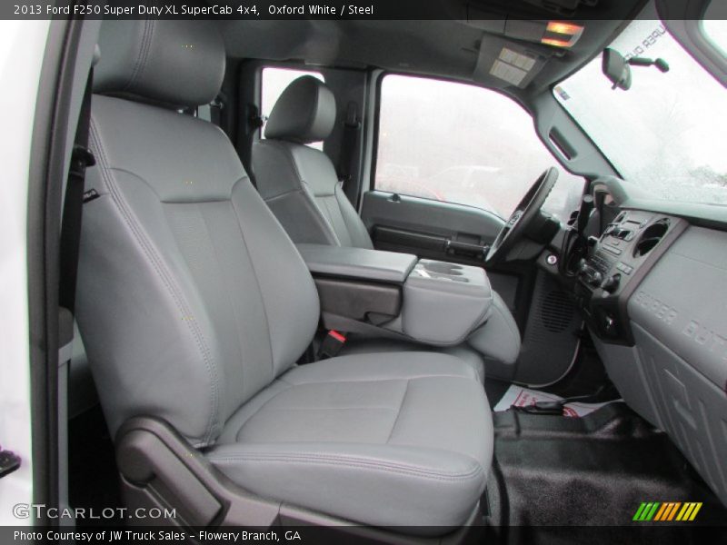 Oxford White / Steel 2013 Ford F250 Super Duty XL SuperCab 4x4
