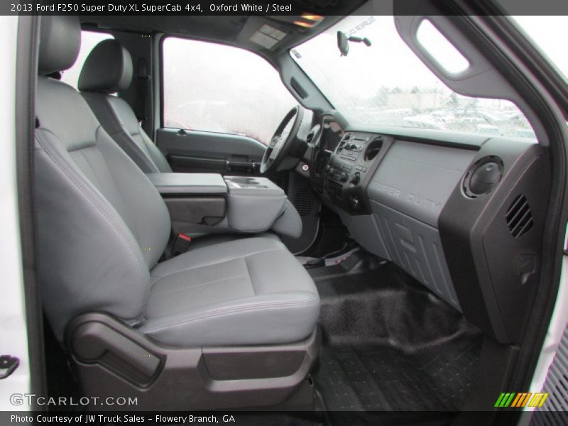 Oxford White / Steel 2013 Ford F250 Super Duty XL SuperCab 4x4