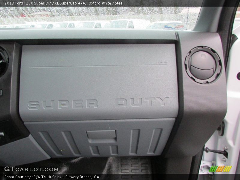 Oxford White / Steel 2013 Ford F250 Super Duty XL SuperCab 4x4