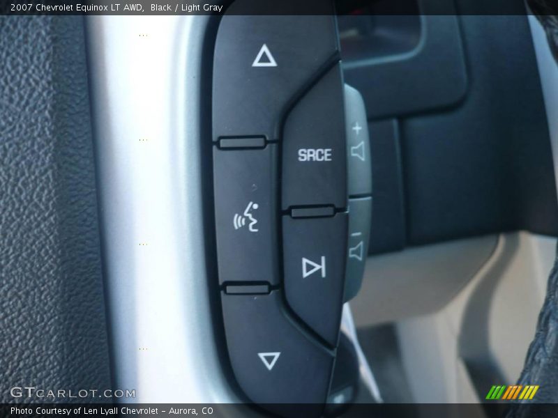 Black / Light Gray 2007 Chevrolet Equinox LT AWD
