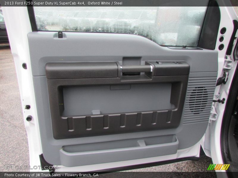 Oxford White / Steel 2013 Ford F250 Super Duty XL SuperCab 4x4