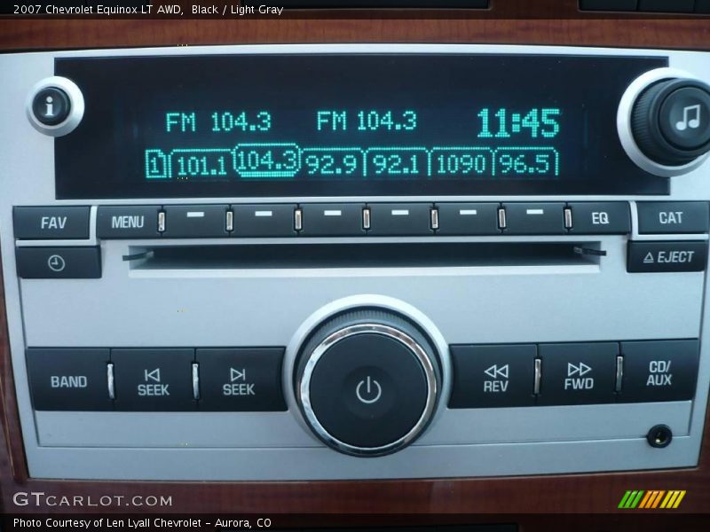 Black / Light Gray 2007 Chevrolet Equinox LT AWD