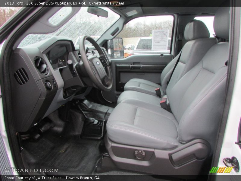 Oxford White / Steel 2013 Ford F250 Super Duty XL SuperCab 4x4