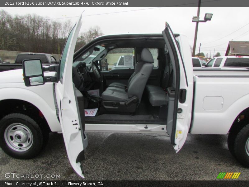 Oxford White / Steel 2013 Ford F250 Super Duty XL SuperCab 4x4