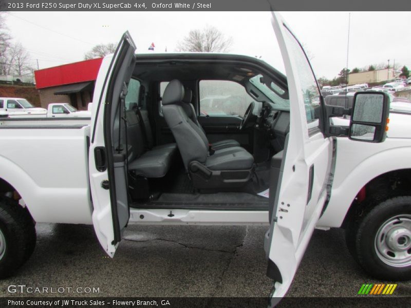 Oxford White / Steel 2013 Ford F250 Super Duty XL SuperCab 4x4
