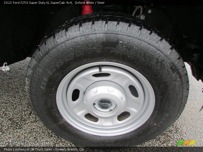 Oxford White / Steel 2013 Ford F250 Super Duty XL SuperCab 4x4