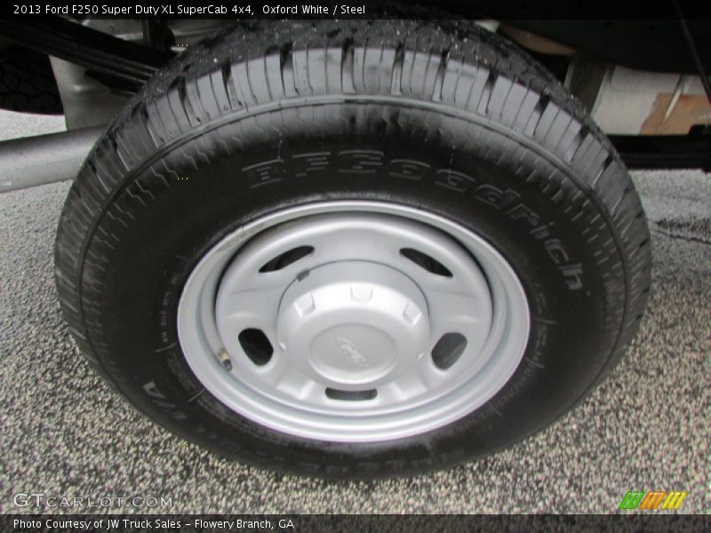 Oxford White / Steel 2013 Ford F250 Super Duty XL SuperCab 4x4