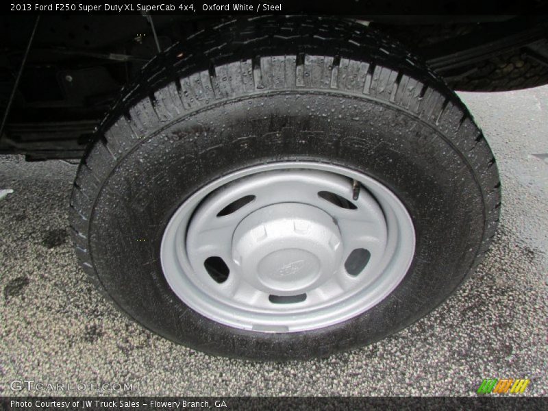 Oxford White / Steel 2013 Ford F250 Super Duty XL SuperCab 4x4