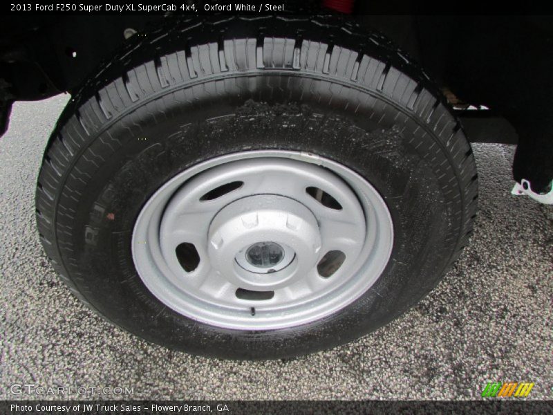 Oxford White / Steel 2013 Ford F250 Super Duty XL SuperCab 4x4