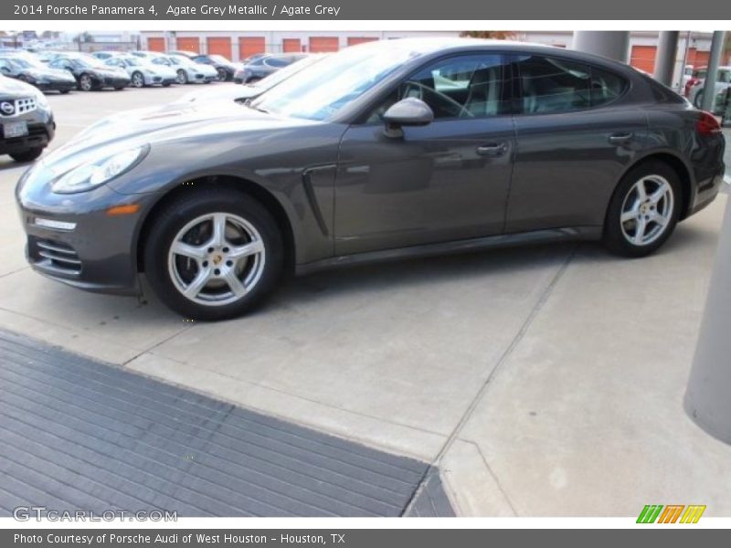Agate Grey Metallic / Agate Grey 2014 Porsche Panamera 4