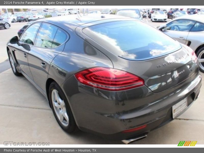 Agate Grey Metallic / Agate Grey 2014 Porsche Panamera 4