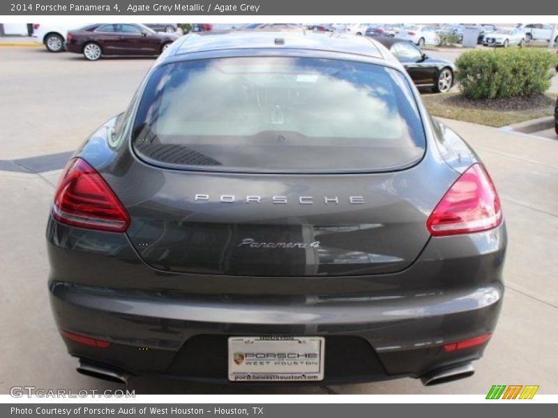 Agate Grey Metallic / Agate Grey 2014 Porsche Panamera 4