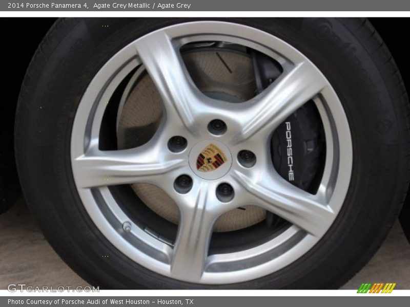 Agate Grey Metallic / Agate Grey 2014 Porsche Panamera 4