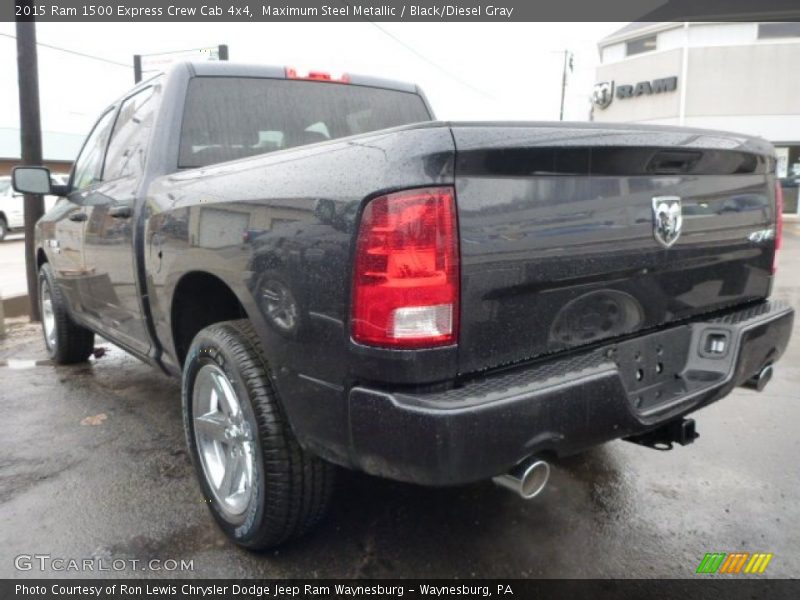 Maximum Steel Metallic / Black/Diesel Gray 2015 Ram 1500 Express Crew Cab 4x4