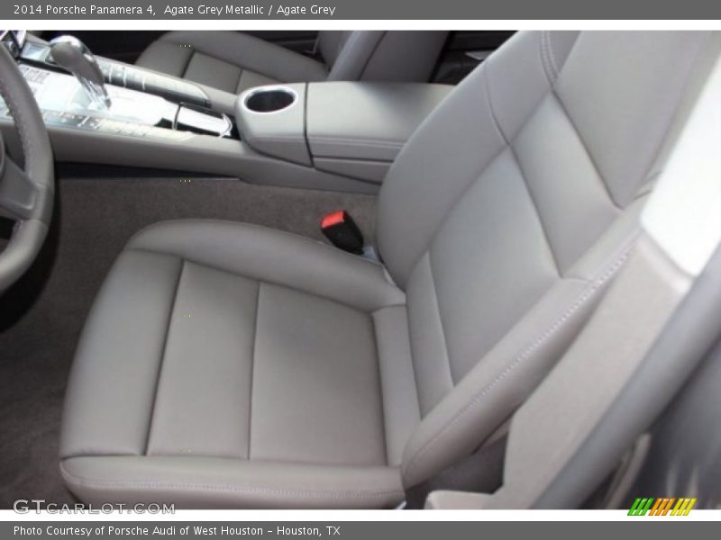 Agate Grey Metallic / Agate Grey 2014 Porsche Panamera 4