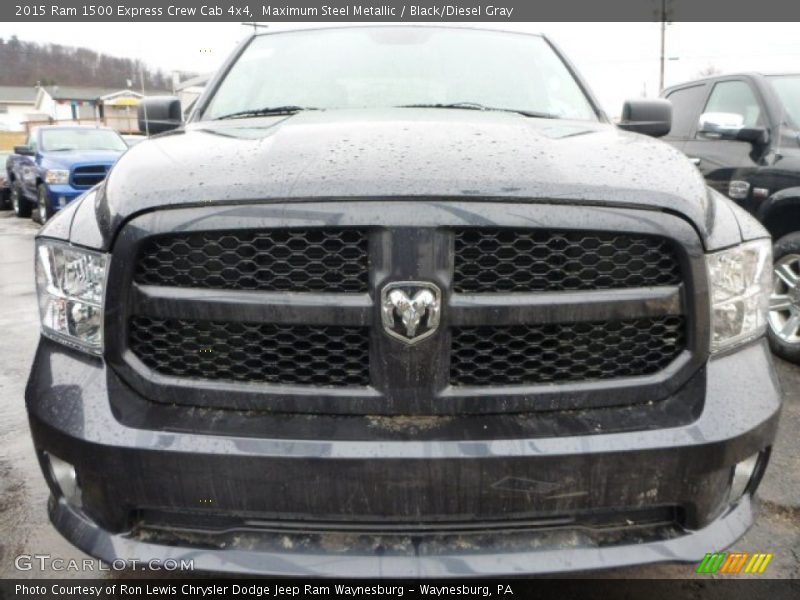 Maximum Steel Metallic / Black/Diesel Gray 2015 Ram 1500 Express Crew Cab 4x4