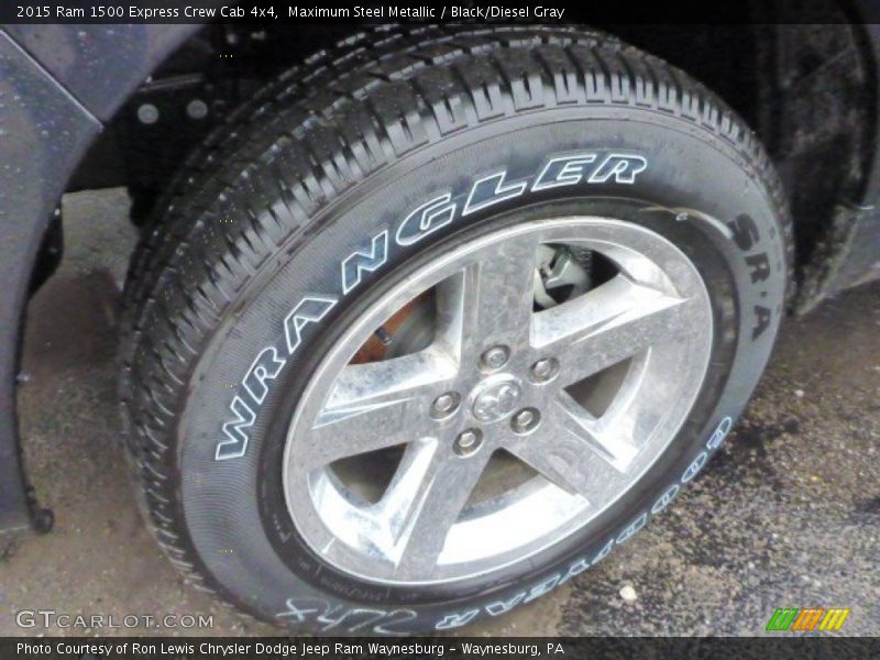Maximum Steel Metallic / Black/Diesel Gray 2015 Ram 1500 Express Crew Cab 4x4