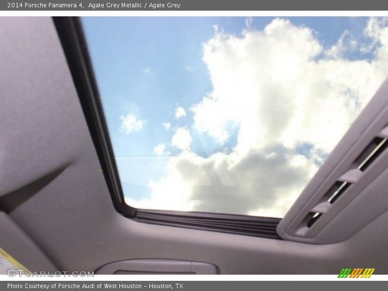 Agate Grey Metallic / Agate Grey 2014 Porsche Panamera 4