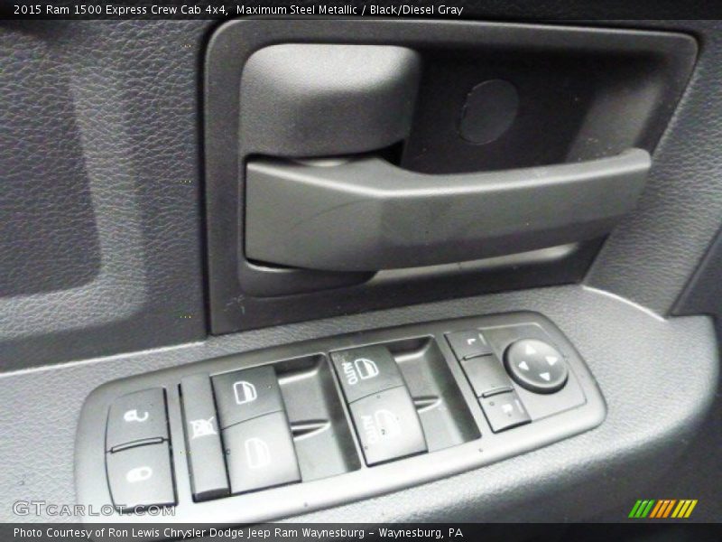 Maximum Steel Metallic / Black/Diesel Gray 2015 Ram 1500 Express Crew Cab 4x4