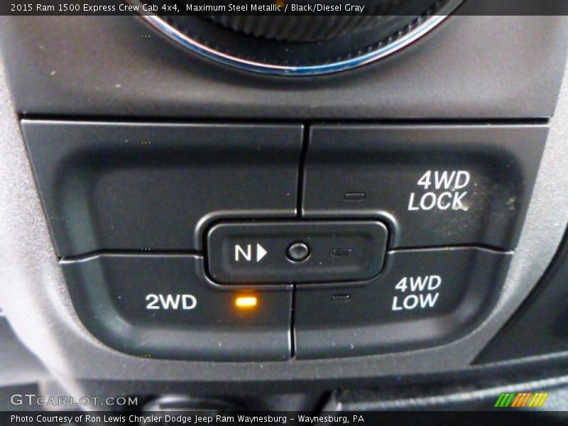 Maximum Steel Metallic / Black/Diesel Gray 2015 Ram 1500 Express Crew Cab 4x4