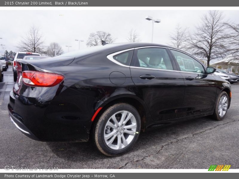 Black / Black/Linen 2015 Chrysler 200 Limited