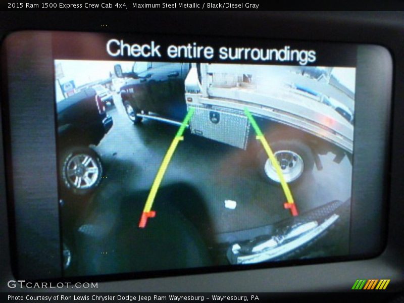 Maximum Steel Metallic / Black/Diesel Gray 2015 Ram 1500 Express Crew Cab 4x4