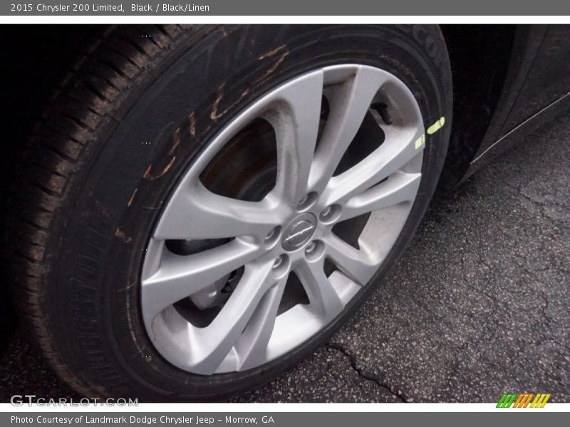 Black / Black/Linen 2015 Chrysler 200 Limited
