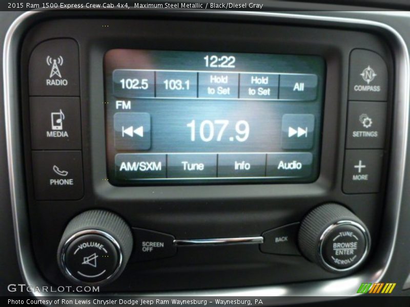 Maximum Steel Metallic / Black/Diesel Gray 2015 Ram 1500 Express Crew Cab 4x4