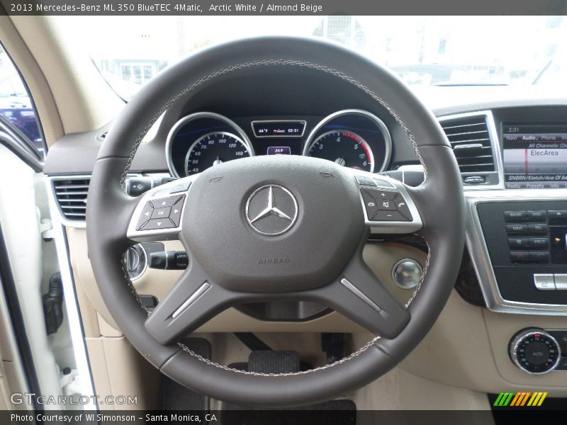 Arctic White / Almond Beige 2013 Mercedes-Benz ML 350 BlueTEC 4Matic