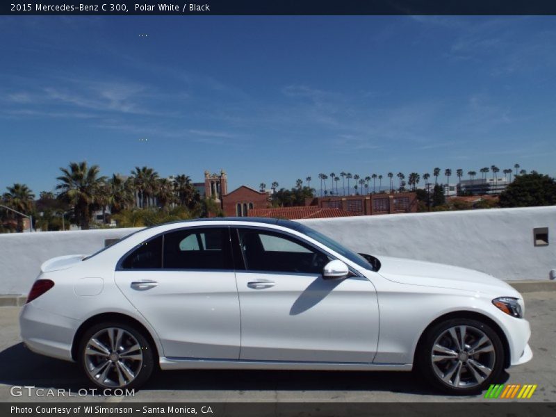 Polar White / Black 2015 Mercedes-Benz C 300