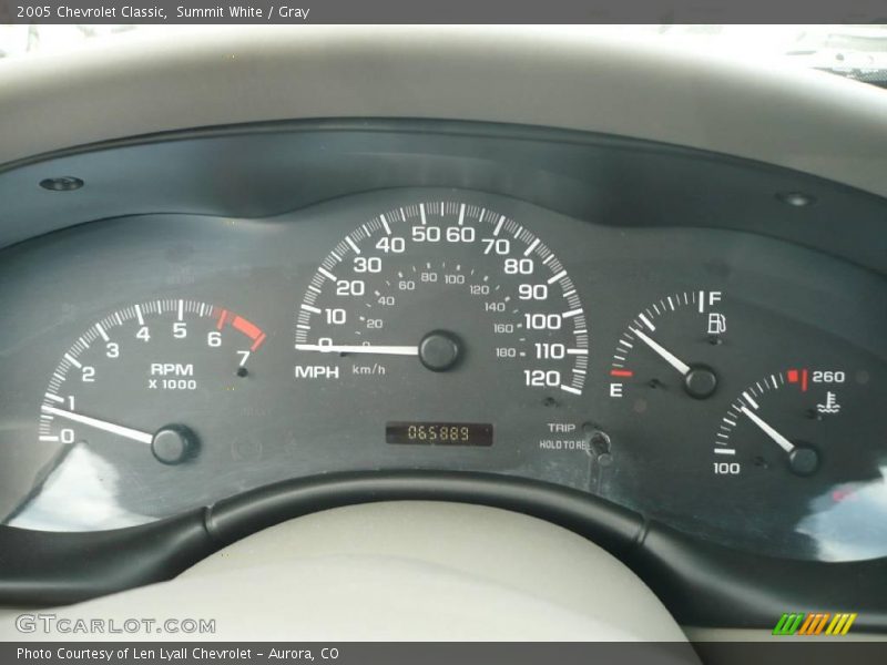 Summit White / Gray 2005 Chevrolet Classic