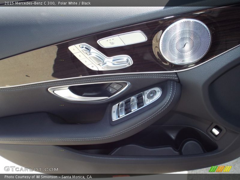 Polar White / Black 2015 Mercedes-Benz C 300