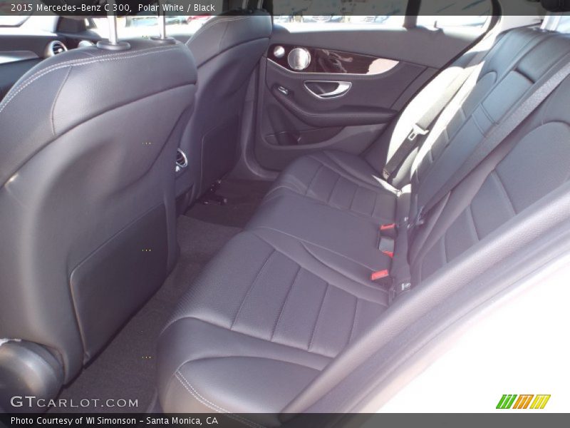 Polar White / Black 2015 Mercedes-Benz C 300