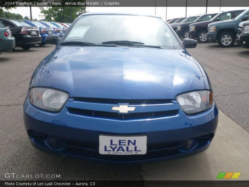 Arrival Blue Metallic / Graphite 2004 Chevrolet Cavalier Coupe