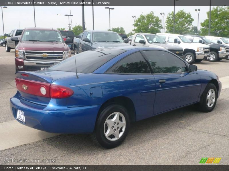 Arrival Blue Metallic / Graphite 2004 Chevrolet Cavalier Coupe
