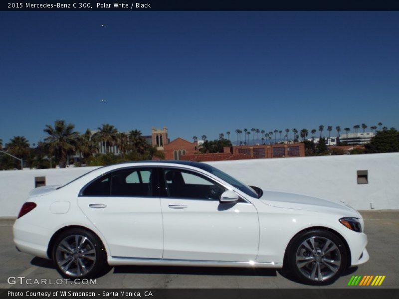Polar White / Black 2015 Mercedes-Benz C 300