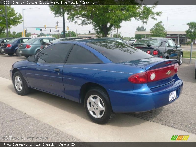 Arrival Blue Metallic / Graphite 2004 Chevrolet Cavalier Coupe