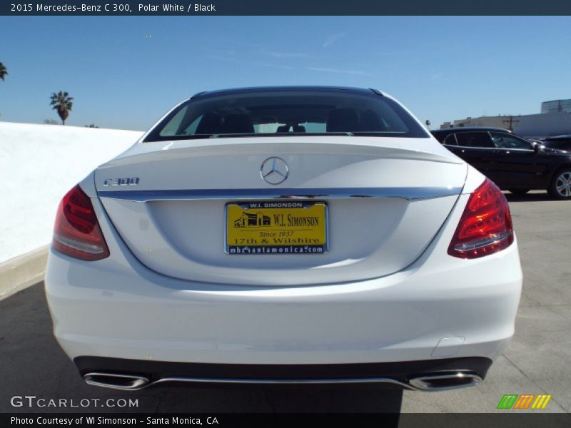 Polar White / Black 2015 Mercedes-Benz C 300